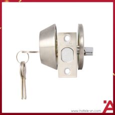 Khóa cóc 1 đầu chìa 1 đầu vặn Hafele 911.22.395 inox mờ loại nhỏ chính hãng