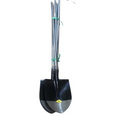 Xẻng cán sắt đúc nguyên khối siêu bền chắc chắn